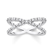 Thomas Sabo Ladies Ring TR2318-051-14-58 balls size 58