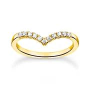 Thomas Sabo Ladies Ring TR2394-414-14-54 V-shape size 54