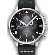 Swiss Military SM34098.05 Vintage Chronograph Mens Watch 43mm 10ATM