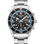 Swiss Alpine Military 7029.9131 Raptor Chronograph Mens Watch 42mm