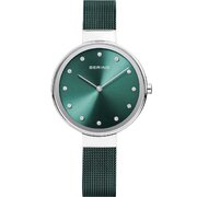 Bering 12034-808 Classic Ladies Watch Swarovski Crystals 34mm 3ATM 