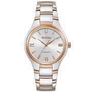 Bulova 98L313 Ladies Watch Sutton Automatic 30mm 3ATM