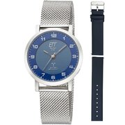 ETT Eco Tech Time ELS-11617-32MS Ladies Watch Atacama Solar Radio Controlled 36mm 5ATM