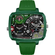 Nubeo NB-6084-03 Mens Watch Odyssey Triple Time-Zone Limited 58mm 5ATM Nubeo NB-6084-03 Mens Watch Odyssey Triple Time-Zone Limited 58mm 5ATM