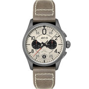 AVI-8 AV-4089-06 Mens Watch Spitfire Lock Chronograph 42mm 5ATM