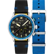 AVI-8 AV-4109-03 Mens Watch Flyboy Spirit of Tuskegee Limited Chrono 44mm 5ATM