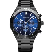 Bering 15043-727 Mens Watch Chronograph 43mm 10ATM