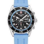 Swiss Alpine Military 7029.9831 Raptor Chronograph Mens Watch 42mm