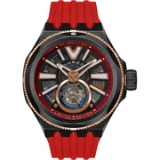 Nubeo NB-6075-09 Mens Watch Messenger Tourbillon Limited 52mm 10ATM Nubeo NB-6075-09 Mens Watch Messenger Tourbillon Limited 52mm 10ATM