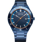 Bering 14443-797 Mens Watch Solar Watch 43mm 10ATM 