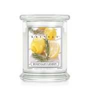 Kringle Candle Rosemary Lemon dišeča sveča medium 2-wick (411 g)