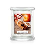 Kringle Candle Spiced Apple dišeča sveča srednja 2 stenja (411 g)