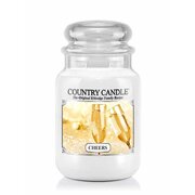 Velika dišeča sveča Country Candle Cheers z 2 stenjema (652 g)