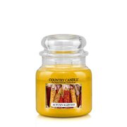 Country Candle Autumn Harvest medium 2-stenj dišeča sveča (453 g)