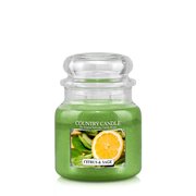 Country Candle Citrus & Sage dišeča sveča medium 2-wick (453 g)