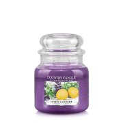 2-stenjska dišeča sveča Country Candle Lemon Lavender medium (453 g)