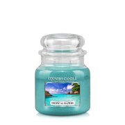 Country Candle Tropical Waters srednje velika 2-stenjska dišeča sveča (453 g)