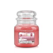 Country Candle Welcome Home dišeča sveča srednja 2 stenja (453 g)
