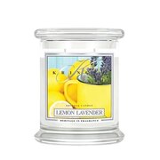 Dišeča sveča Kringle Candle Lemon Lavender srednja 2 stenja (411 g)