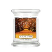 Kringle Candle Autumn Amber dišeča sveča srednje velikosti 2 stenja (411 g)