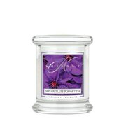 Kringle Candle Sugar Plum Poinsettia mini dišeča sveča z 1 stenjem (127 g)