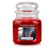 Country Candle 'Twas the Night dišeča sveča medium 2-wick (453 g)