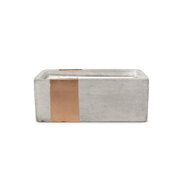 Paddywax URBAN BAKER BERGAMONT + MAHAGONIJ v betonski posodi (8oz / 226g)