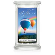 Kringle Candle Over the Rainbow velika dišeča sveča z 2 stenjema (624 g)
