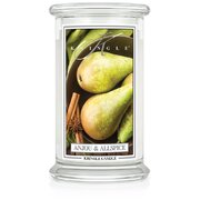 Kringle Candle Anjou & Allspice velika dišeča sveča 2 stenja (624 g)
