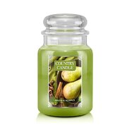 Country Candle Anjou & Allspice velika dišeča sveča 2 stenja (652 g)