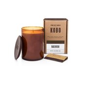 KOBO Woodblock Candle dišeča sveča po hašišu (15 oz / 425 g)