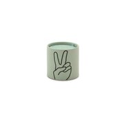 Dišeča sveča Paddywax IMPRESSIONS MINT "PEACE" SIVKA & TIMIJAN (5,75 oz / 163 g)