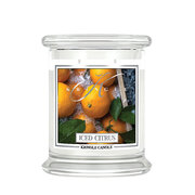 Kringle Candle Iced Citrus dišeča sveča medium 2-wick (411 g)