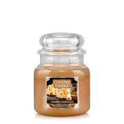 Country Candle Caramel Chocolate srednja 2 stenjeva dišeča sveča (453 g)