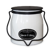 MILKHOUSE CANDLE Dišeča sveča Tobacco & Honey BUTTER JAR 2 stenja (454 g)