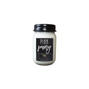 MILKHOUSE CANDLE Dišeča sveča Pink Peony Farmhouse Jar (368 g)