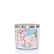 Kringle Candle TUMBLER Cherry Blossom dišeča sveča s 3 stenji 411 g