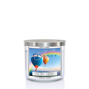 Kringle Candle TUMBLER Dišeča sveča Over the Rainbow s 3 stenji 411 g