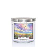 Kringle Candle TUMBLER Dišeča sveča Beautiful Day s 3 stenji 411 g