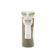 Paddywax Haze Wild Mint & Santal dišeče palčke v stekleni embalaži 100 kos
