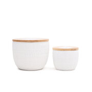 Dišeča sveča Paddywax Sonora COTTON & TEAK (10 oz / 284 g)