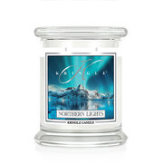 Dišeča sveča Kringle Candle Northern Lights srednja 2 stenja (411 g)