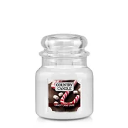 Country Candle Candy Cane Lane srednja 2 stenjska dišeča sveča (453 g)