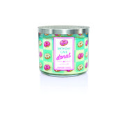 Dišeča sveča Kringle Candle Birthday Cake Donut s 3 stenji 411 g