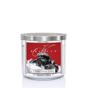 Dišeča sveča Kringle Candle Christmas Coal s 3 stenji 411 g