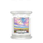 Kringle Candle Beautiful Day dišeča sveča srednja 2 stenja (411 g)