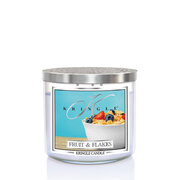 Kringle Candle TUMBLER Fruit & Flakes 3-wick dišeča sveča 411 g