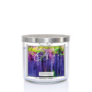 Kringle Candle TUMBLER Dišeča sveča Wisteria s 3 stenji 411 g