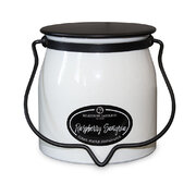 MILKHOUSE CANDLE Raspberry Sangria dišeča sveča BUTTER JAR 2 stenja (454 g)