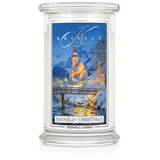Kringle Candle Bavarian Christmas velika 2 stenjeva dišeča sveča (624 g)